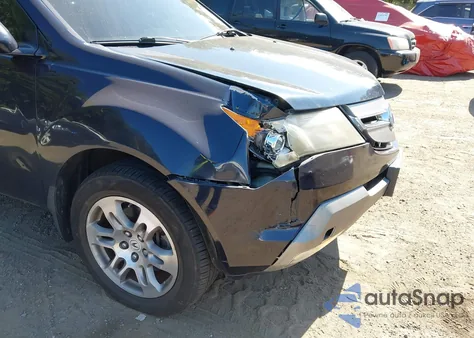 2009 Acura Mdx z USA, uszkodzony, nr VIN 2HNYD28299H508821